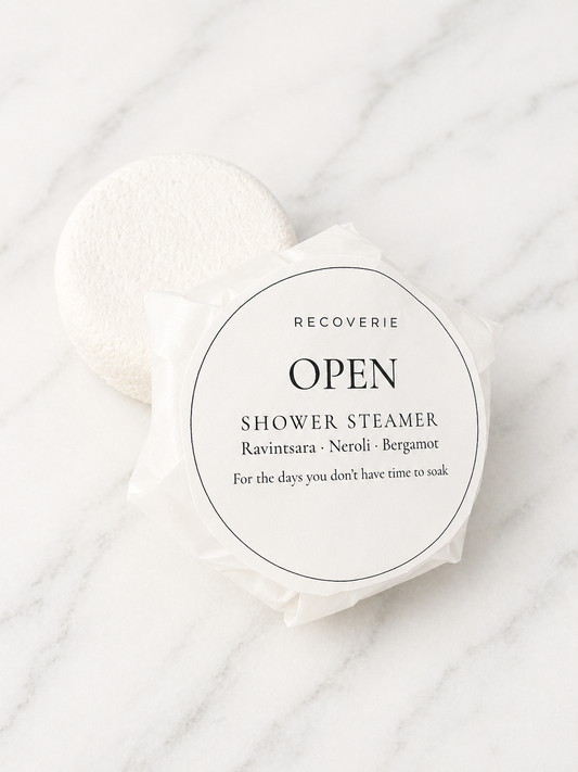 Open — Shower Steamer